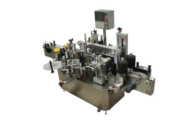 Separating Wheel Label Packaging Machine 152.4mm Conveyor , 12m/Min Two Side