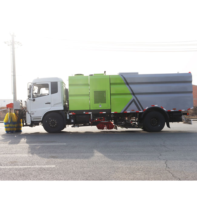 Customized Dongfeng 4*2 12CBM Road Street Cleaning Sweeper Truck