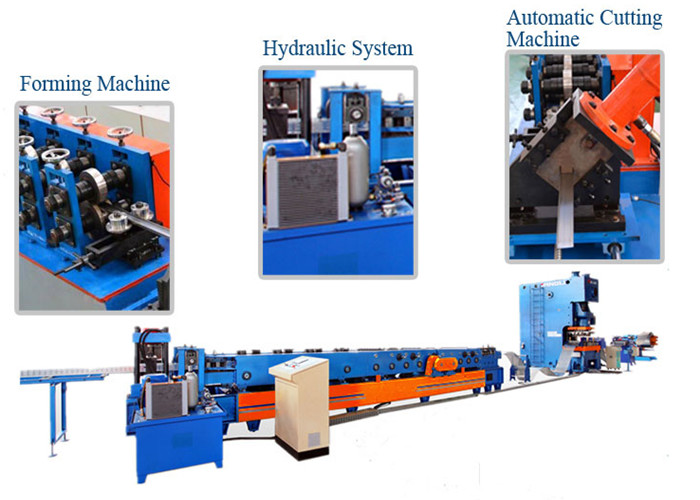 Strut Channel Steel Cable Tray Roll Forming Making Machine