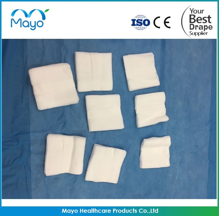 CE0123 ISO13485 Wound Dressing Kit Sterile Dressing Pack Blue