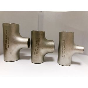 ASTM A403 WP321H REDUCING TEE 4x2''