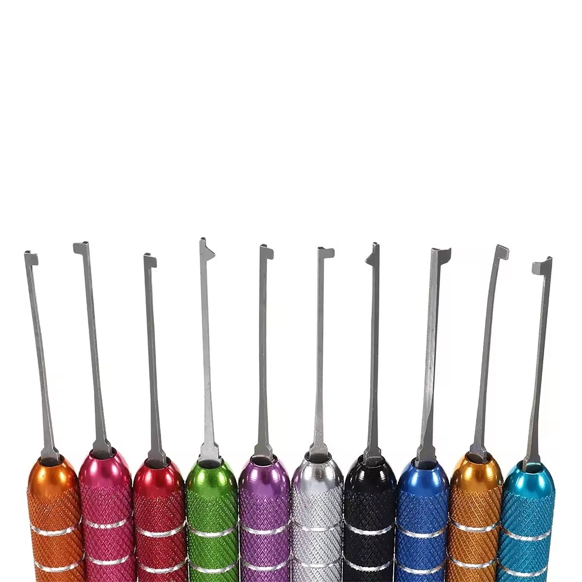 Locksmith Kaba Lock picks 12 in 1 Practice Lock Picks Unlocking Tool Set Keys Remove Tools