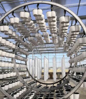 Rotating Hydroponic Growing Systems Aquaponic For Vegetables Growing