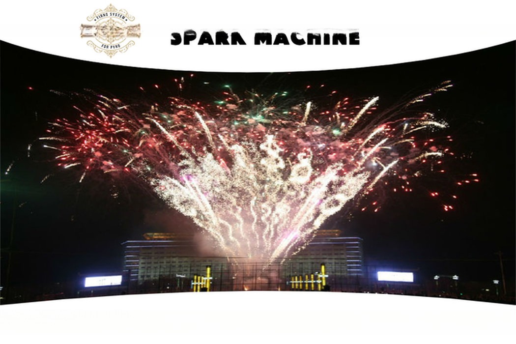 DMX Remote Cold Sparkling Machine Spark Machine Spray Height 2-5 Meters
