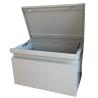 Buy cheap Outdoor Heavy Duty Steel Truck Work Tool Box with Wheels Large Job Site Storage from wholesalers