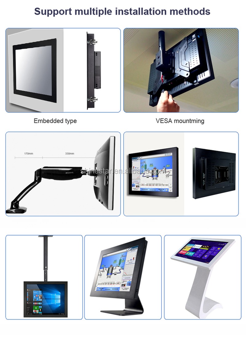 Metal 13.3 Inch Android Medical Panel PC Computer With Waterproof IP65 6COM 6USB GPIO