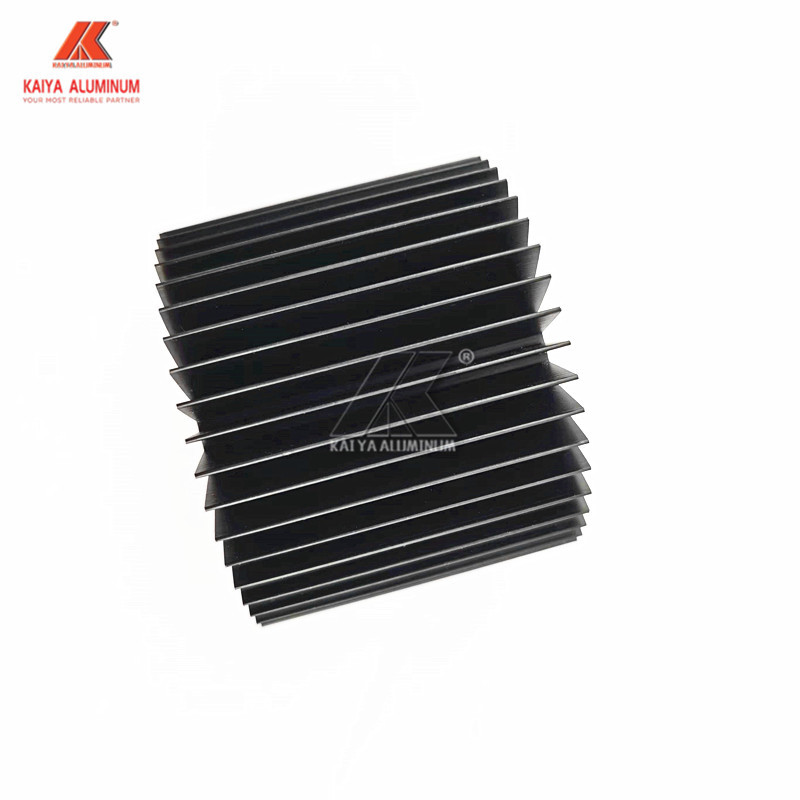 Round Anodized Heat Sink Aluminum Profiles 6063 T5 AL Grade