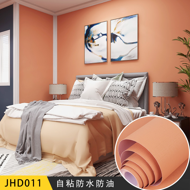 Modern Design Style Thicken PVC Material Self Adhesive Wallpaper for Interior Home Decoration