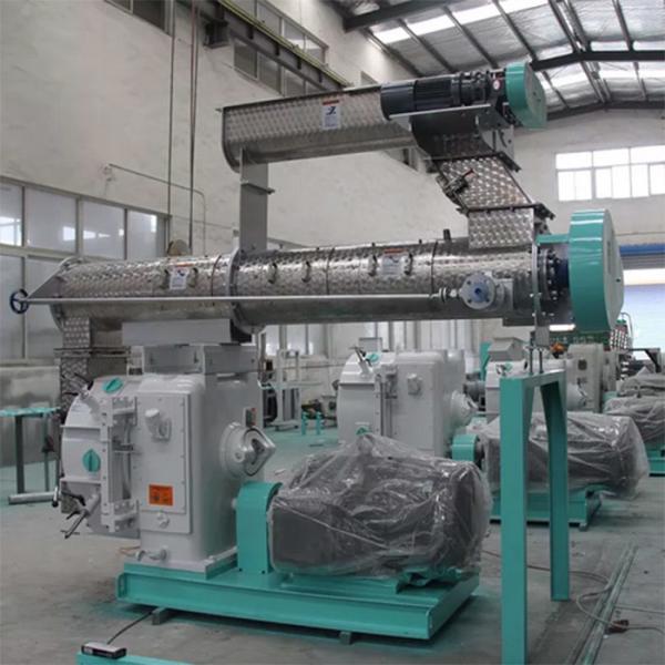 Small DRZL 350 5-8 Ton/h Cattle Farm Animal Feed Pellet Machine Machine From
