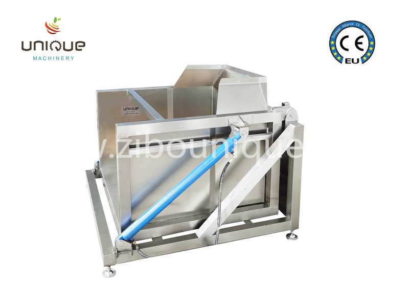 304 Stainless Steel Automatic Hydraulic Bin Dumper for Loading Fruit and Vegetables