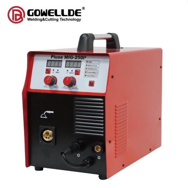 Pulse Mig Welder Single Phase 250A Welding Machines Suitable for welding