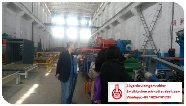 Automatic Construction Material Making Machinery , CE Fiber Cement Board
