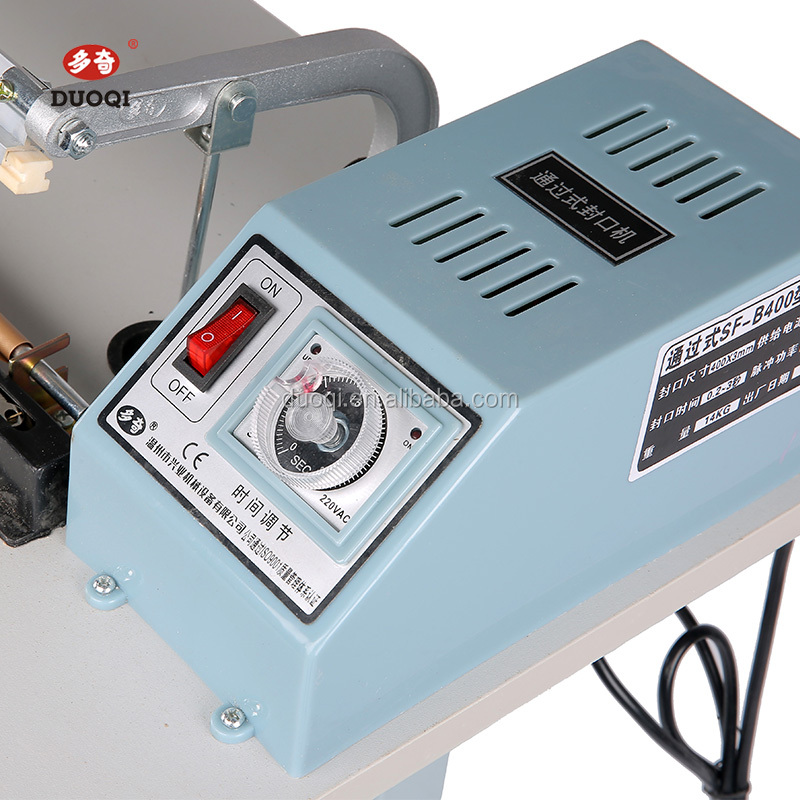220V DUOQI SFP-600 Iron Foot Pedal Enseal Sealer Bag Sealer Heat Sealer Semi-Automatic Sealing Machine