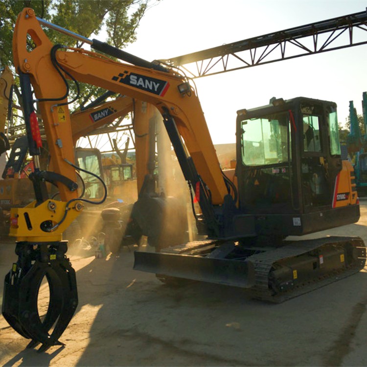 ORIGINAL Hydraulic Valve and Kubota Engine SANY 60C 6 Ton Excavator for in 2021 Model