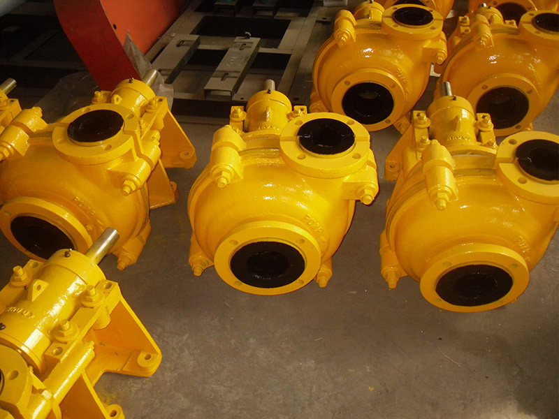 Mineral Process Coal Wing Mining Slurry Pump Motor / Diesel Engine Fuel