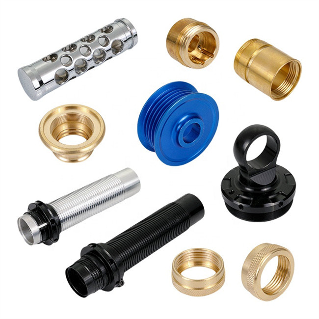 Custom Mass Production CNC Lathe Turning Parts Aluminum Brass Copper