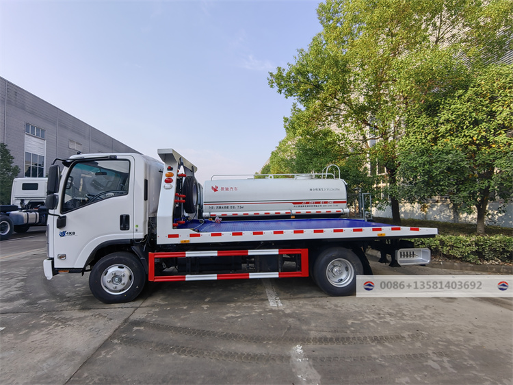 New famous brand one tow two roadside assistance truck car carrier truck