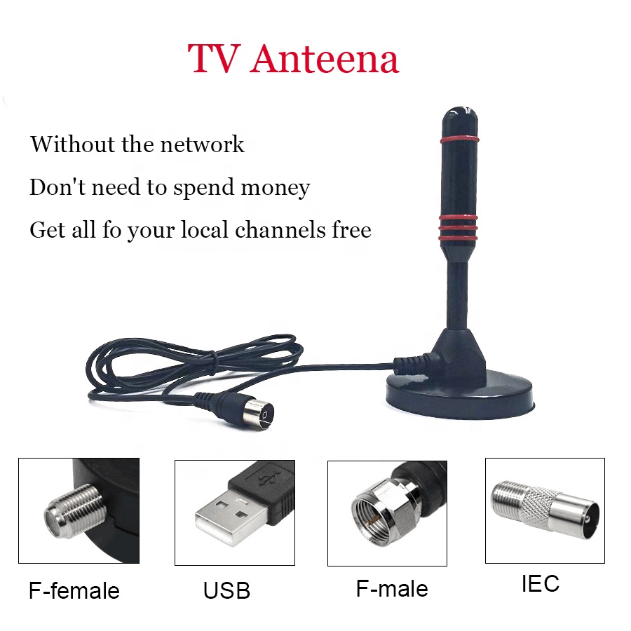 434mhz-858/470-862mhz Frequency Range-MHz Indoor TV Antenna for DVB T2 and Satellite TV