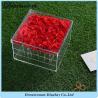 Buy cheap High Quality Transparent Clear Acrylic Waterproof Fresh Flowers Boxes from wholesalers