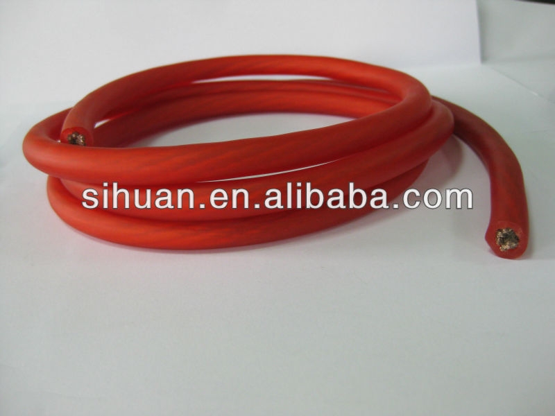 Full U.S. Specification CEA-2015 Compliant 4 AWG Low Voltage Soft Car Stereo Power Wire with PVC Jacket and CCA/OFC Conductor