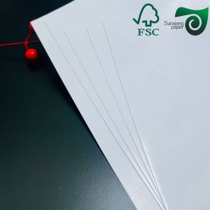 FSC 1.5mm 2.0mm Double Side Coated White Folding Cardboard  Ideal For Gift Boxes