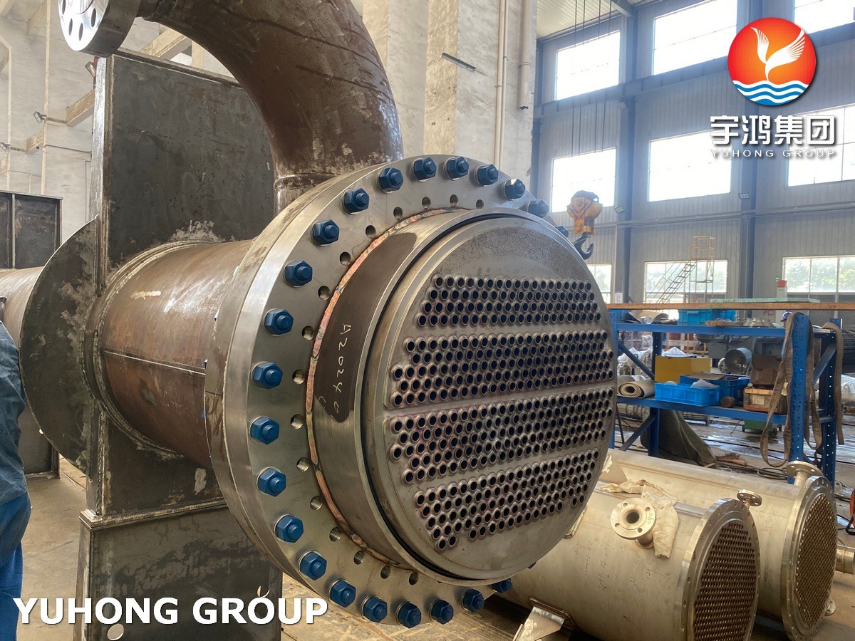 TEST RING FOR HEAT EXCHANGER PARTS SA-266M Gr.2 TEST FLANGE, SHELL SA-516M Gr.70