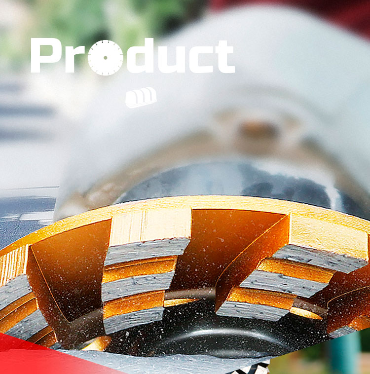 Professional Cup Wheel Diamond Grinding Wheel for Profiling Stone Slabs and Tiles