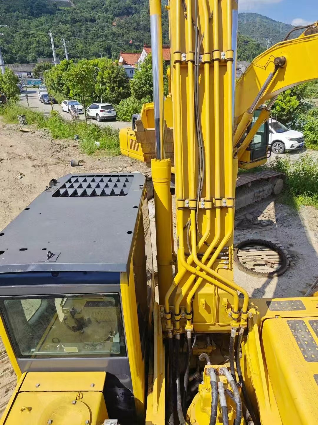 Crawler excavator Komatsu PC450, original 45 ton Komatsu excavator