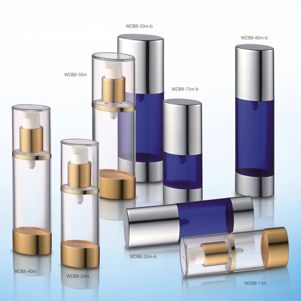 30ml 50ml Airless Bottle AS Material PUMP SPRAYER Sealing Type for Cosmetic Packaging