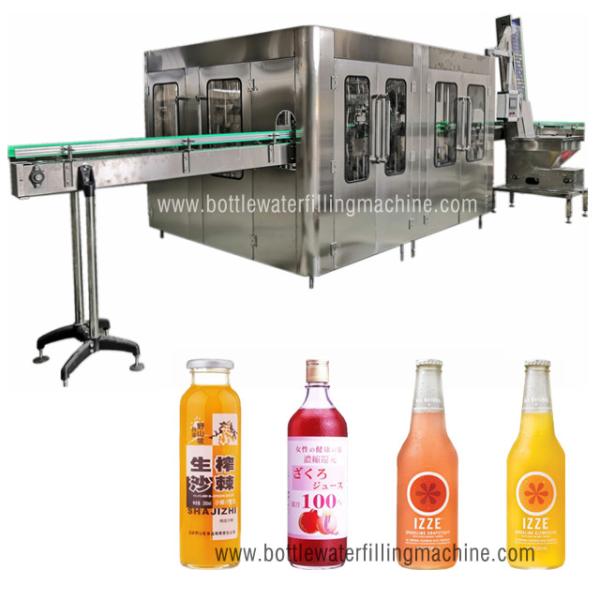 Glass Bottle Filling Machine, Fruit Juice Production Line, Flavoured Juice