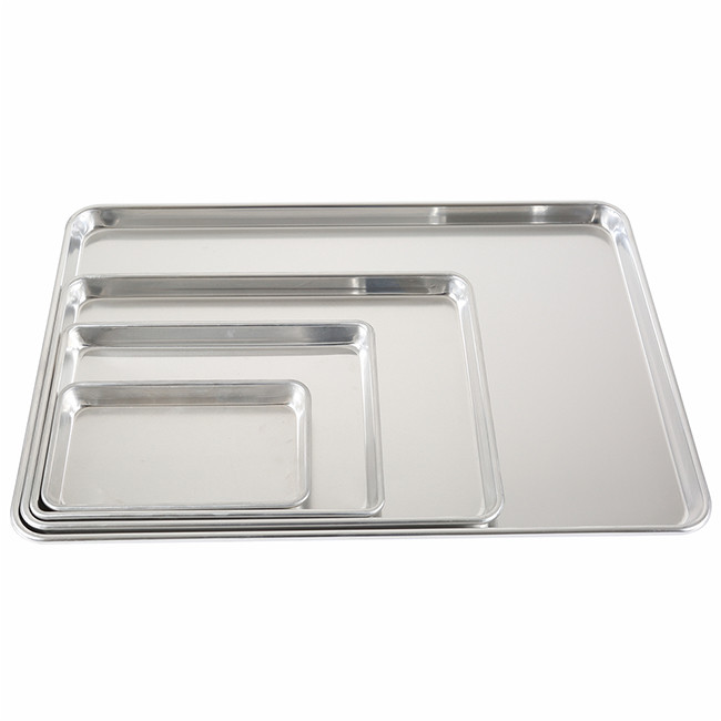 Common Size Aluminum Perforated Sheet Pan , 600x400x3mm Oven Wire Tray