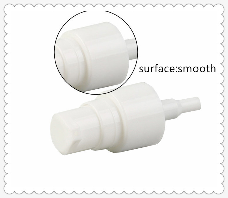 White Non Spill Plastic Treatment Pump Harmless Food Safe BPA Free