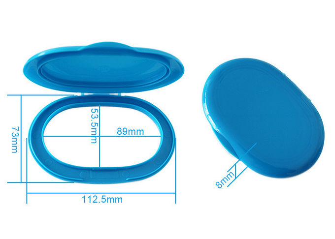 112mm Plastic Baby Wet Cleaning Wipe Flip Cover Snap Lock
