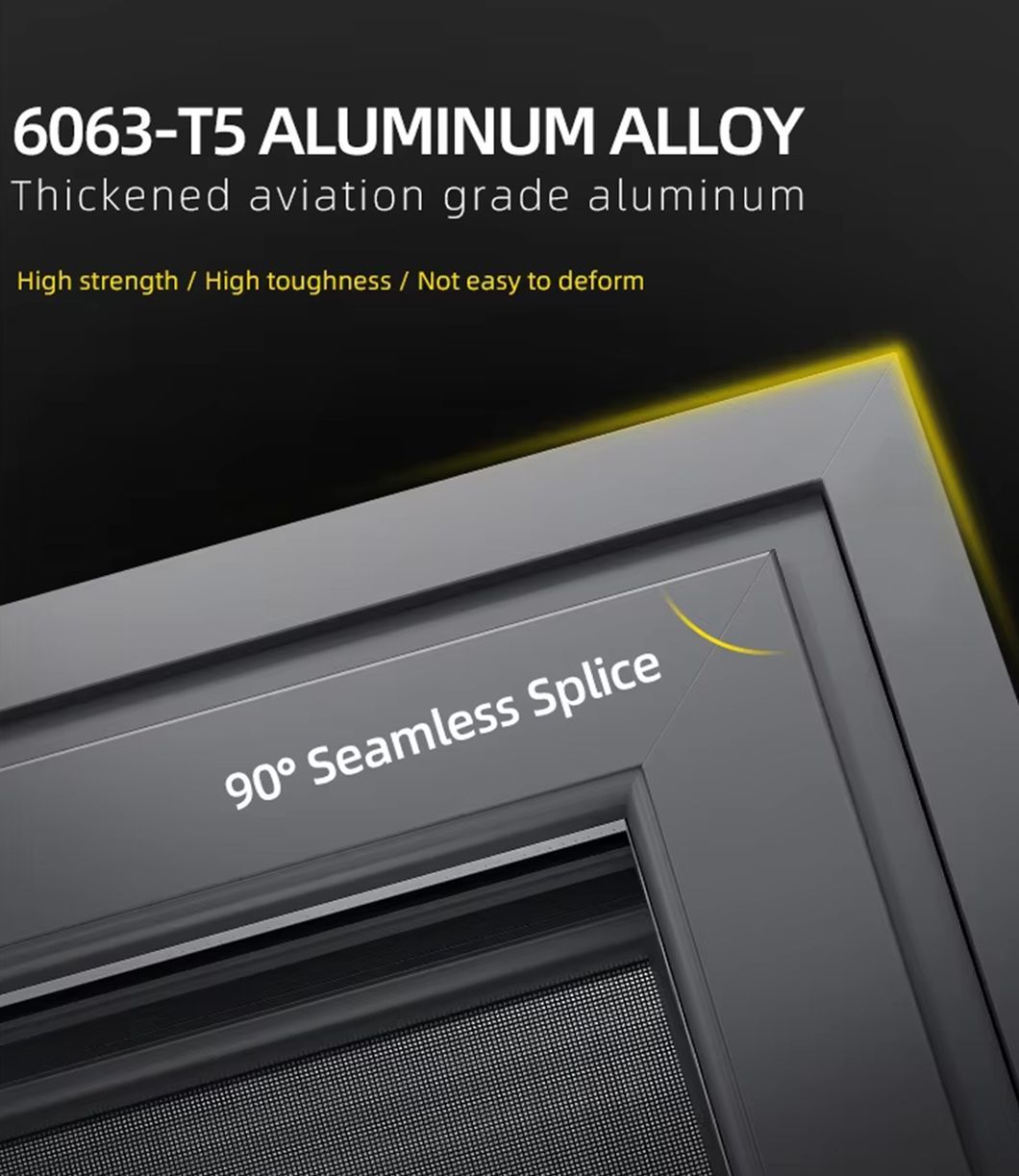 Custom Designed Aluminum Sliding Doors, Soundproof Glass Doors, Energy Saving