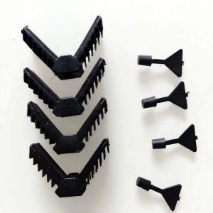  6a-27a Modern Design Corner Key Accessory Hotel Use Plastic and Glass Seal for Door &amp; Window Insulating Spacer Bars Manufactures