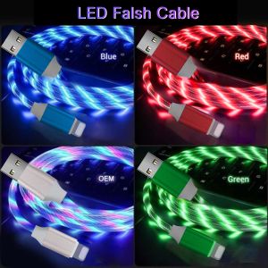 3A Output Electro-Luminescent USB Cable See It Glow Feel the Flow Braided with