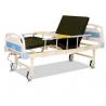 Buy cheap Movable Two Crank Hospital Patient Bed With Overbed Table And High Foam Mattress from wholesalers