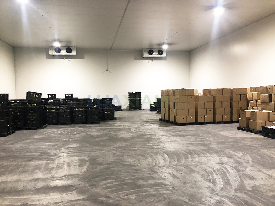 Vegetable Fruit Cold Storage Room 0~10°C Industrial Refrigeration System