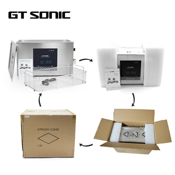 Degas Ultrasonic Cleaning Machine Stainless Steel Dual Power Digital Electric Fuel