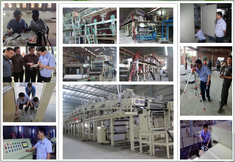 Siemens Electrical Control System Thermal Paper Slitting Machine For Simple Operation
