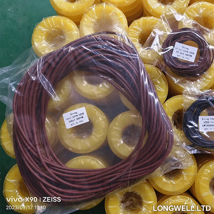 185_7 Rubber Sealing Ring O Ring Oil Seal For Fluid End 530301011850070007