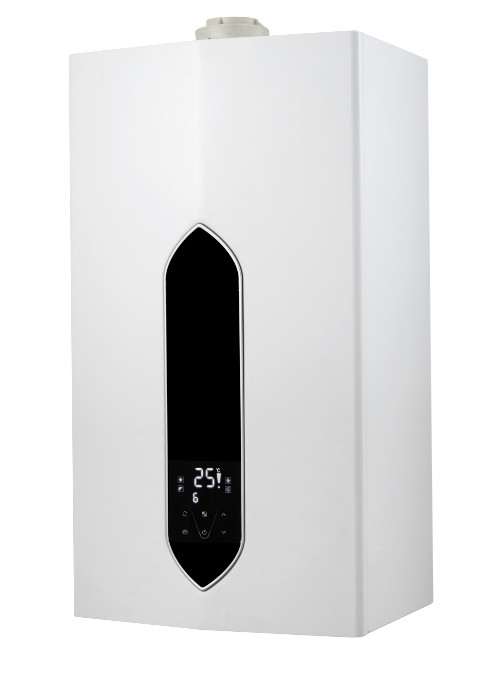 24KW Wall Hung Condensing Gas Boilers For Hot Water Premix Heat Exchanger