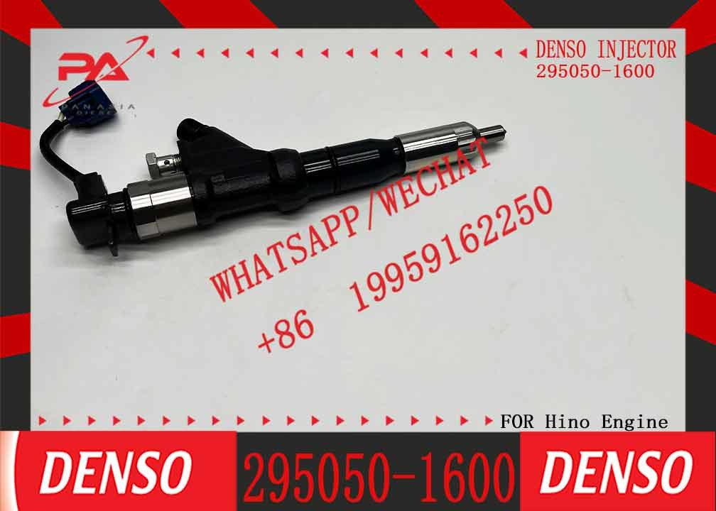 Common rail Injector 295050-1600 295050-1890 095000-5220 095000-5221 fuel injector for HION E13C 700 engine part injecto