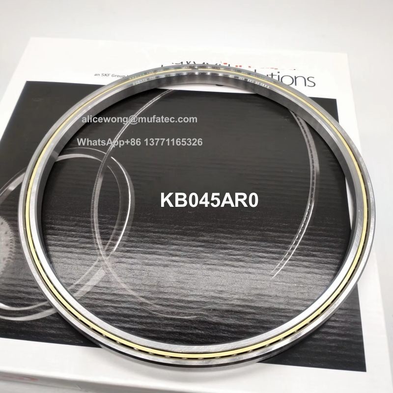 KB045AR0 Thin Section Bearings 114.3x130.175x9.375mm With Brass Cage