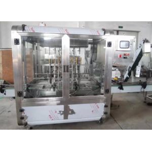 Silver Grey 2000mL Water Bottling Machine SUS316L Shampoo Filling Machine