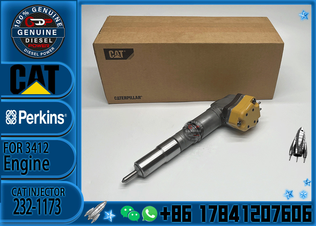 CAT Fuel Injector Assembly 174-7526 174-7528 232-1168 232-1173 for CAT 3412 3412E engines