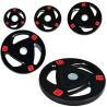 Buy cheap Gym Equipment Rubber Weight Plates Commercial Free Weights Weight Lifting from wholesalers
