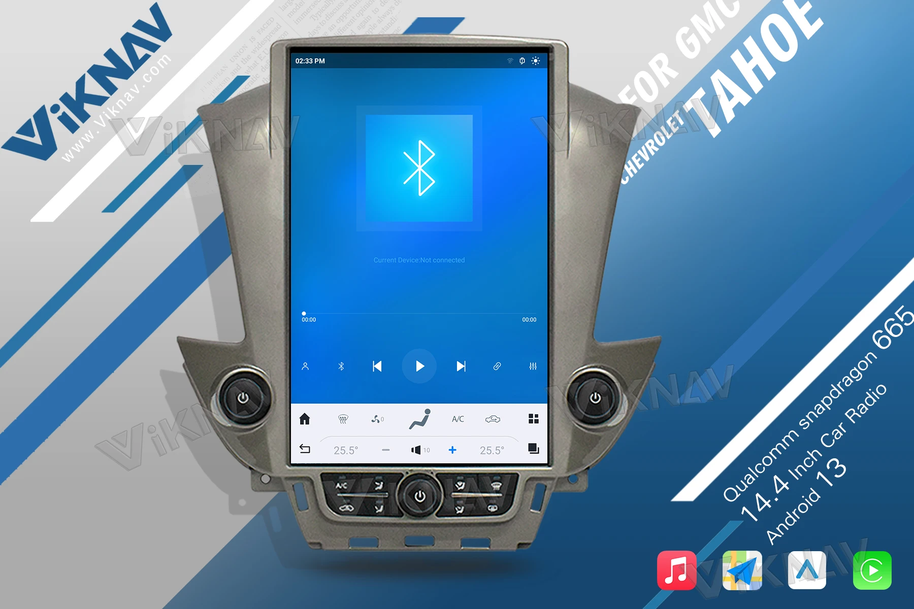 Chevrolet Suburban Tahoe GMC Yukon 2014-2020 Car Audio Stereo Upgrade ODM