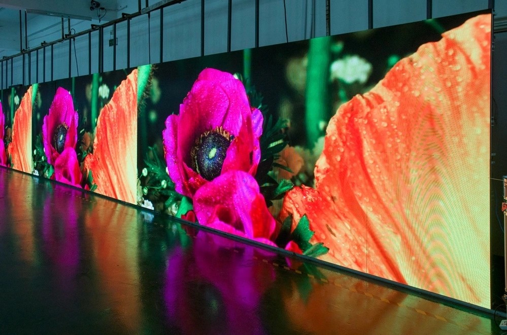 Stage Backdrop p3.91 1920hz refresh rate 500x500 mm Clear Vision Magnet Front Maintenance