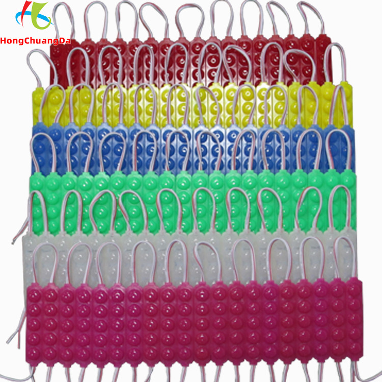 Advertising 2835 SMD LED Module For Sign 5 LEDs Outdoor 75*15mm